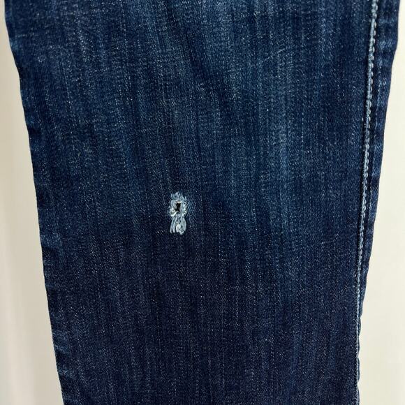 Joe's (27) (28x32) Regular Muse Bootcut Mid Rise Blue Perry Dark Wash Jeans - Picture 9 of 11